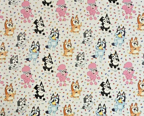 Bluey friends confetti - &,