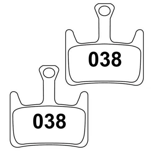 Replacement brake pads - pads, rwd