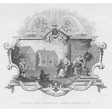 WILLIAM HOGARTH Ticket for
