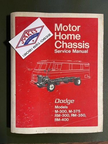 Dodge motor home chassis - home,
