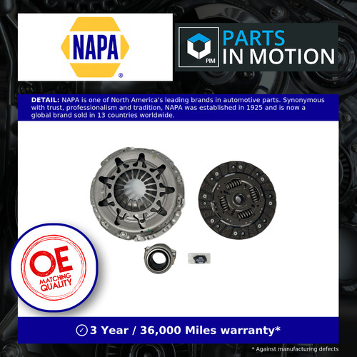 Clutch kit fits citroen - citroen, c1
