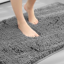 Extra Long Non Slip Shaggy Bath Mat Bathroom Rugs Super Soft Washable Floor Mats