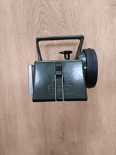 Bardic NRS Army Green Lamp Fully Working Order Converted To Use D Cell Battery,s
