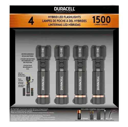 Duracell torch 1500 lumen - torch,