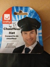 Chauffeur Uniform Black Hat