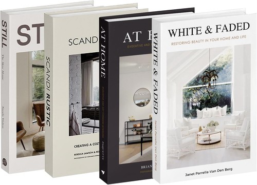 Pack decorative faux books - faux,