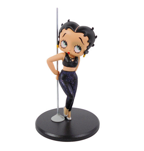 Figurine betty boop dance pole - betty,
