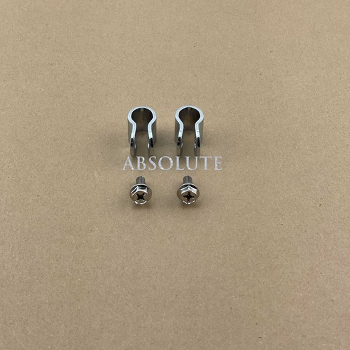 Chrome sissybar clamps for - chrome,