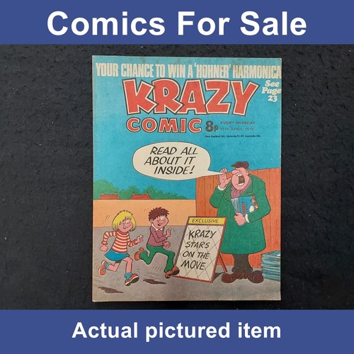 Krazy comic april - comic, 1978