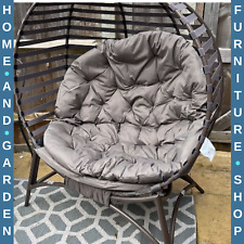 Garden Egg Chair with Cushion