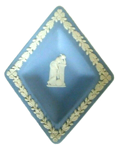 Vintage wedgwood blue jasper - blue,