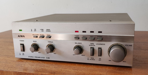 Aiwa c30 pre amplifier - c30, pre-amplifier