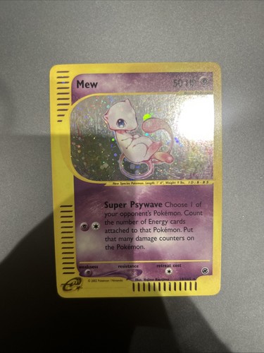 Mew expedition holo 165 - mew,