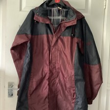 Cotton traders waterproof spring lightweight jacket coat size small