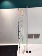 Fishing Feeder Rod Push In Quiver Tips Job Lot X6 Fishing Set Up 