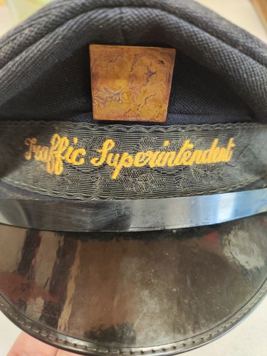 Traffic superintendent cap hat - traffic,