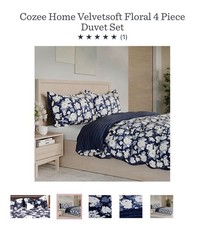 Cozee Home Velvetsoft 4-Piece