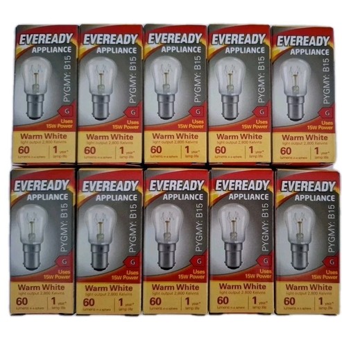 10x 15w eveready - 10x, pygmy
