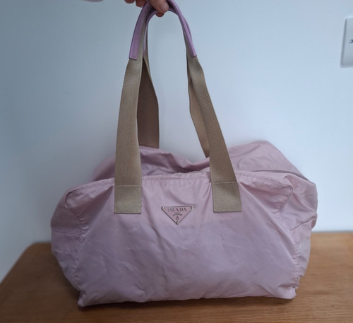 Prada boston satchel tote - prada,