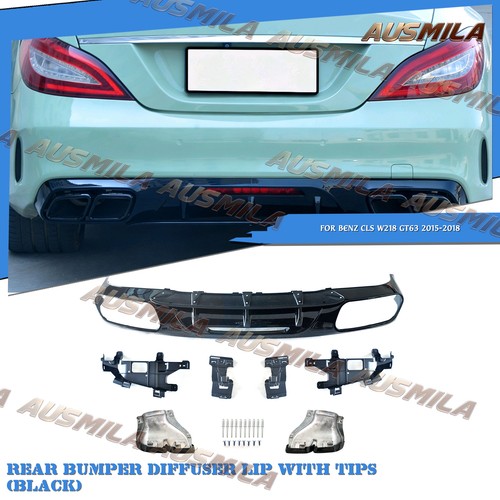 Rear bumper diffuser kit - bumper, with