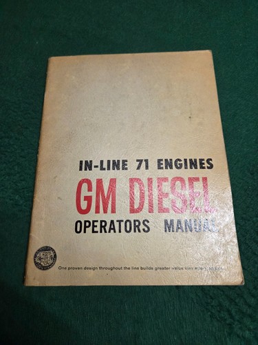 Line engine service - in-line, 71