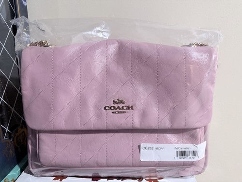 Nwt coach elodie - in, pink