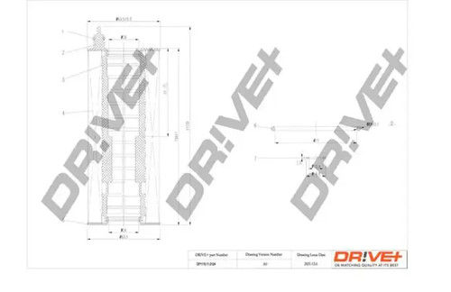 Oil filter - filter, insert