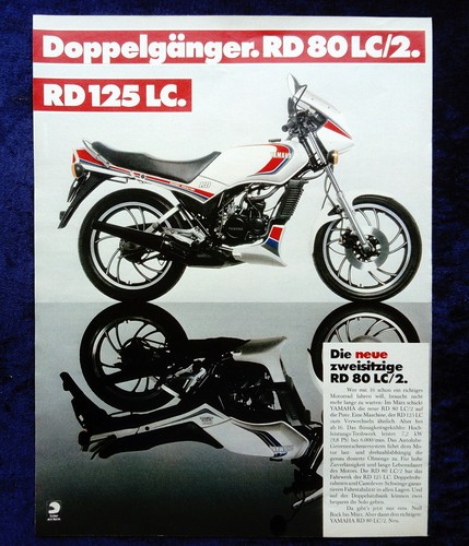 Yamaha and rd 125 - 80,