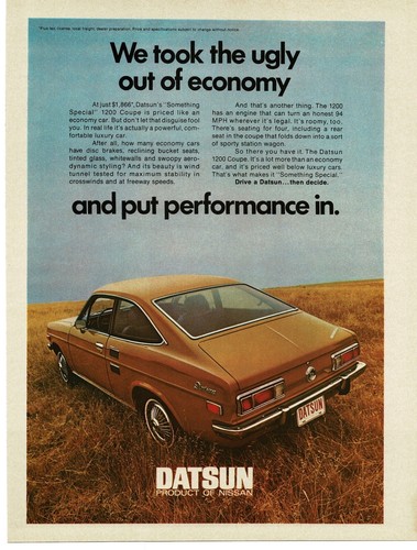 1971 datsun 1200 - 1200, coupe