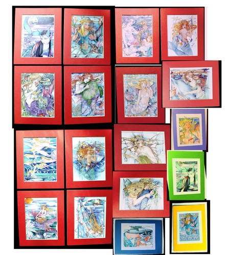 Job lot new mounted - of,