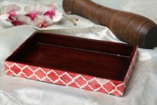 Red Bathroom/Guest Tray