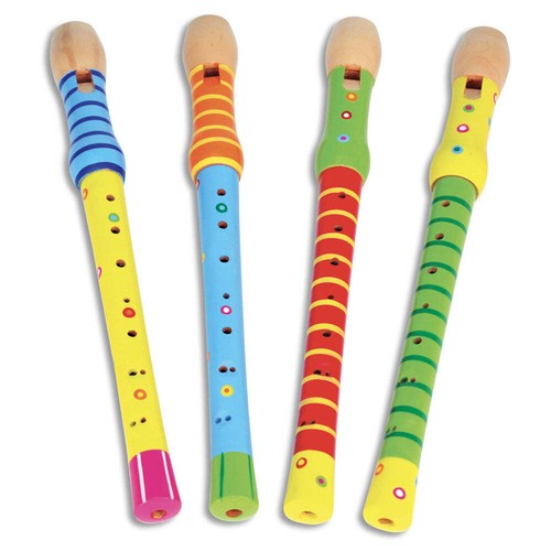 Bontempi wooden recorder - wooden,
