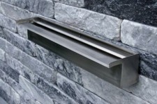 Oase Waterfall 60cm Water Blade Stainless Steel Garden Pond LED Illumination 60