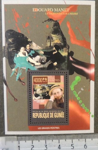Guinea 2013 edouard manet - , art