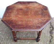 Vintage Octagon Oak Elm Table