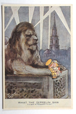 'What The Zeppelin Saw'  - WW1