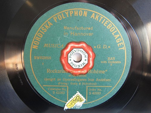 78rpm ivar andresen sings - 78rpm,