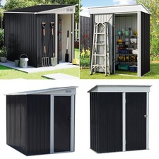 Metal Garden Shed Pent Roof