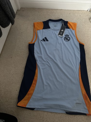 Real madrid gym sleeveless top - gym,