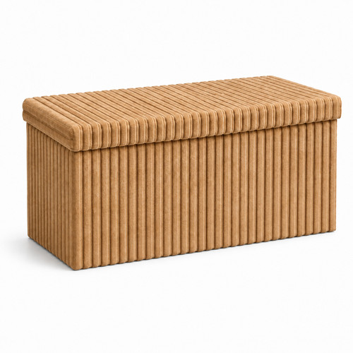 Foldable corduroy storage - foldable,