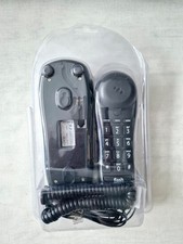 Slimline 2 Piece Corded Telephone Landline Phone Desktop Home Wall Mounted Phone