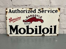 Large Vintage MobilOil