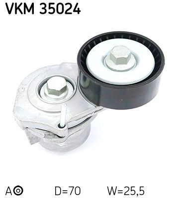Centre belt tensioner - belt,