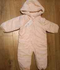 BNWT GIRL'S PINK SNOWSUIT