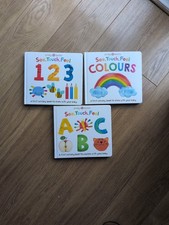 See, Touch, Feel a First Sensory Book Collection 3 Books Set by Roger Priddy