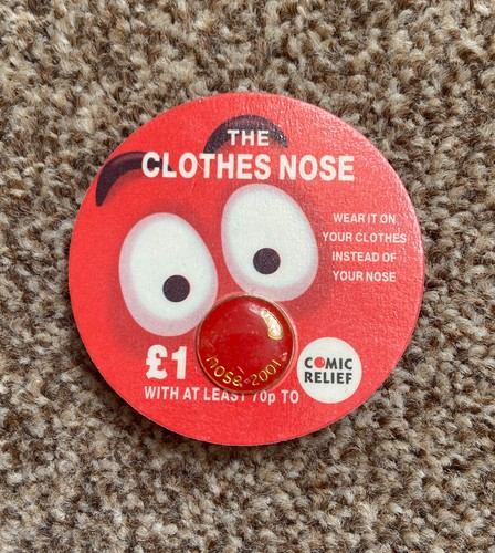 Comic relief red nose day - red, pin