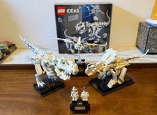 Lego Ideas  Dinosaur Fossils set 21320 Rare with box and instructions