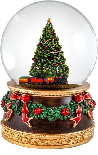 Revolving train christmas tree - revolving,