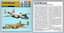 B-25 Mitchell - 1939-45 - Weapons - WW2 Edito-Service SA 1977 Card