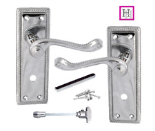 Bathroom Chrome Door Handle